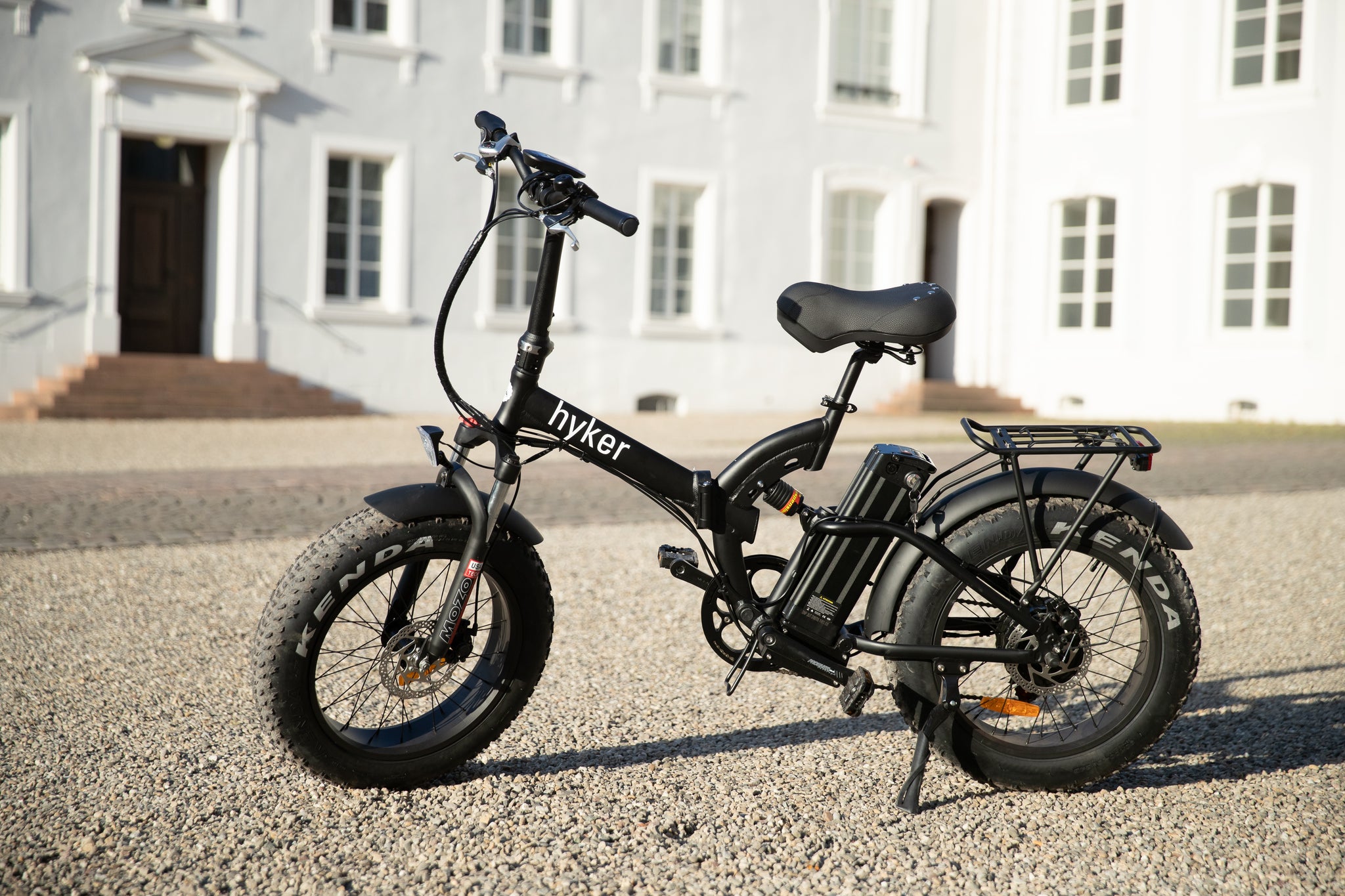 hyker one pro e-bike faltbarer cruiser klapprad Klapprad E-Bike, faltbares E-Bike | pedelec | 85nm